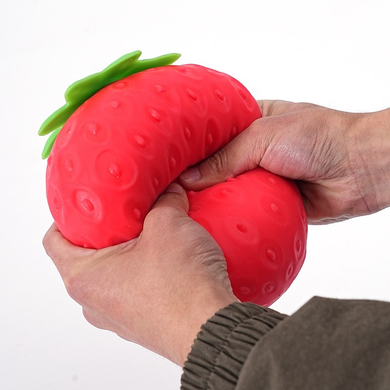 Gummy Candy - Giant Strawberry Squishy Toy Extra Large