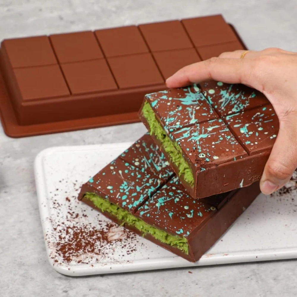 Chocolate Bar Molds Silicone B - Protein Bar ulasan dan harga
