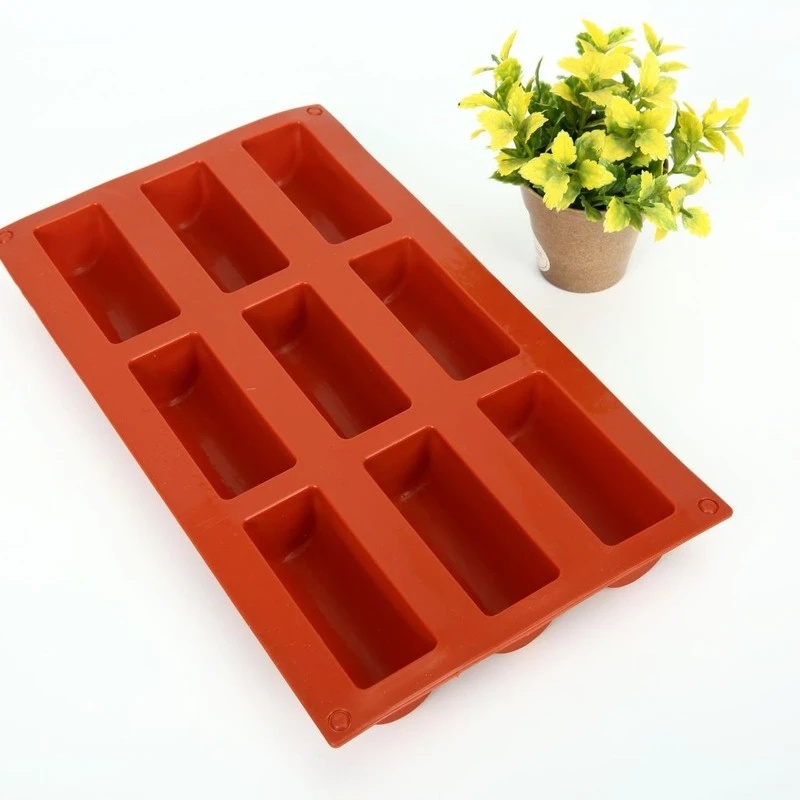 1Pc 9/12 Grids Rectangle Silic - Protein Bar ulasan dan harga